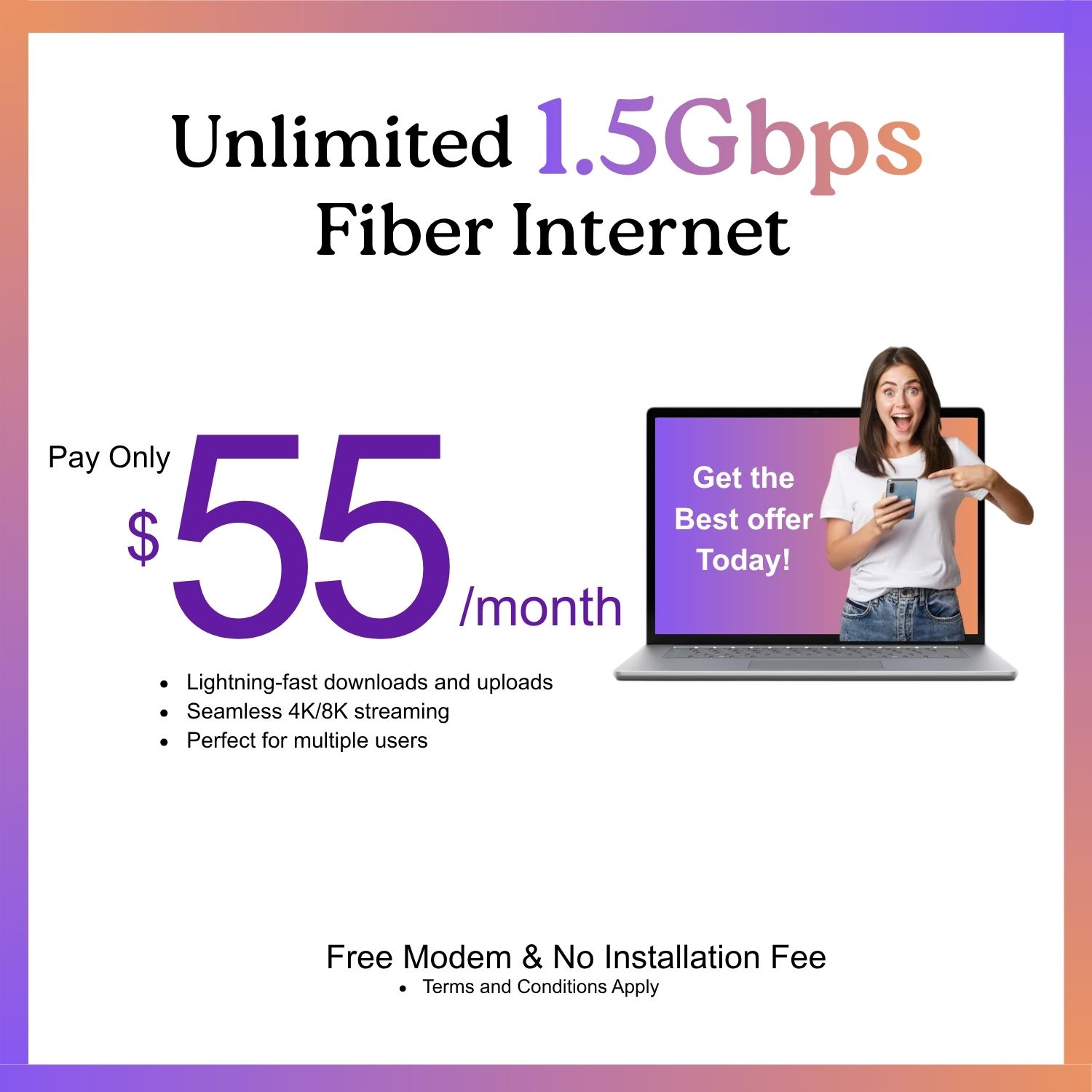 Internet Promotion PopUp